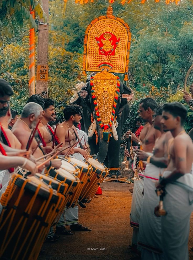 Traditional Ceremony with Elephant